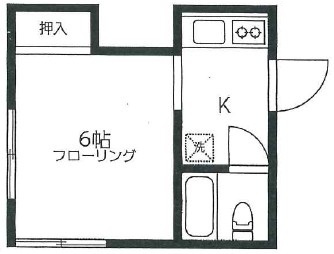 ヤマト館の間取り|間取りです。