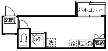 ソフィア鷺宮Ⅱの間取り|間取りです。