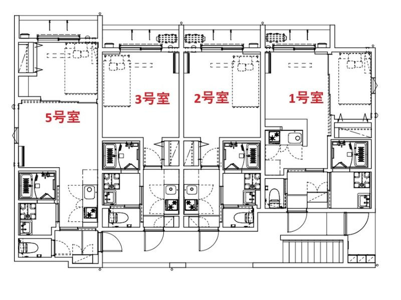 robot home 南千住の区画図