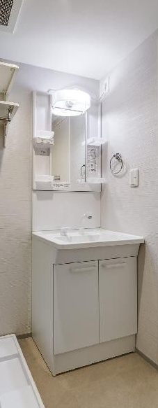 robot home 南千住の洗面所