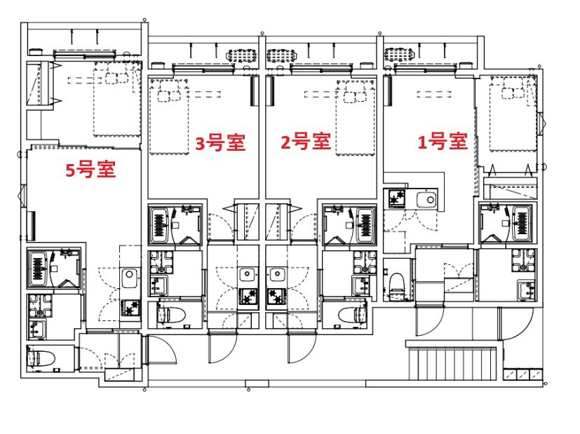 robot home 南千住の区画図