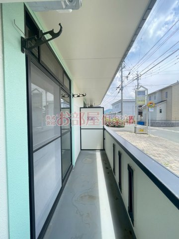 8LEAVESのバルコニー|陽当たり良好なバルコニーです