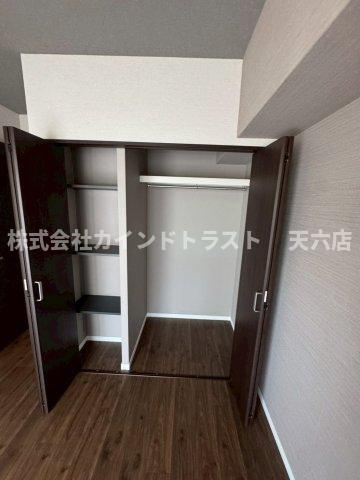 ノーブル南森町Ⅱ番館の収納|専用の収納スペースです
