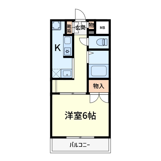 【間取り】 | ハイツD&K