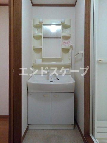 ソレアードＡの洗面所|高崎、前橋のお部屋探しはエンドスケープまで！お客様の理想お聞かせ下さい♪