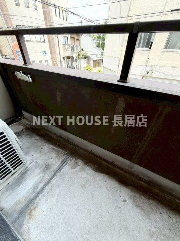 サンピアユタカ岸里東のバルコニー