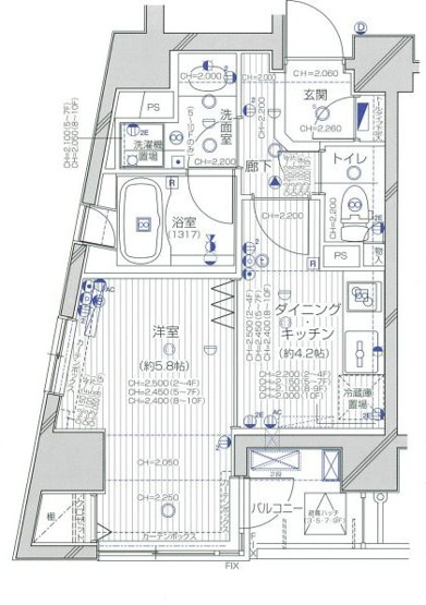 【間取り】 | デュオ・スカーラ浅草国際通り | 間取り