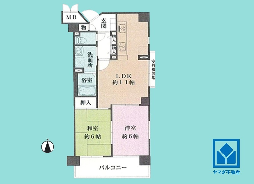 パークサイド香櫨園の間取り