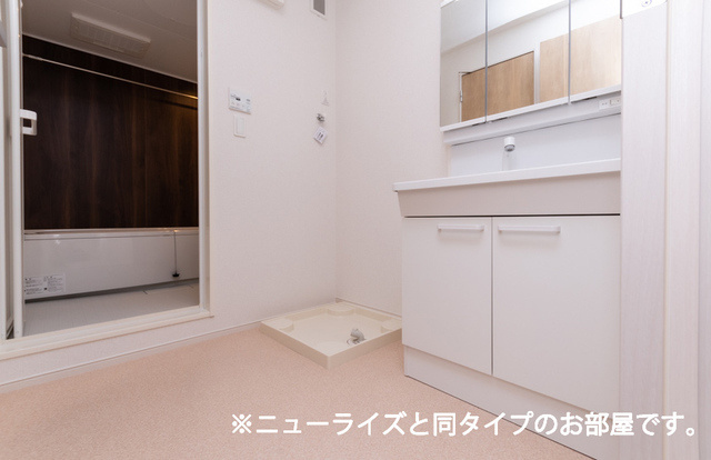 クレメントの洗面所