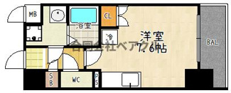 【間取り】 | エスリード烏丸五条駅前