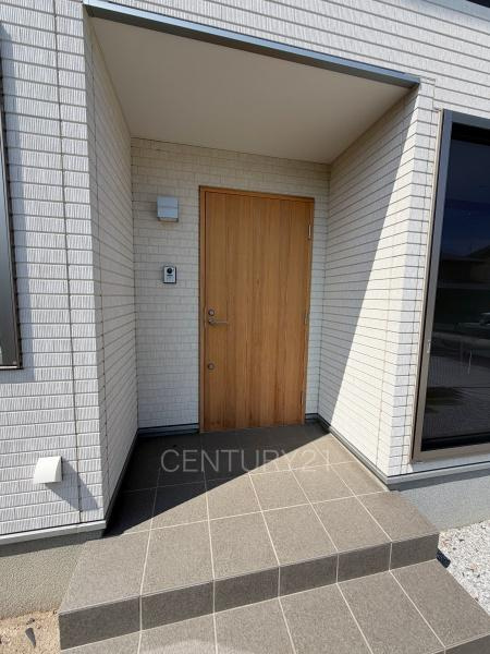 前橋市青柳町中古住宅の玄関