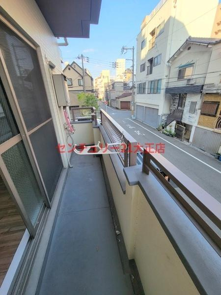 ウッディライフアオキのバルコニー