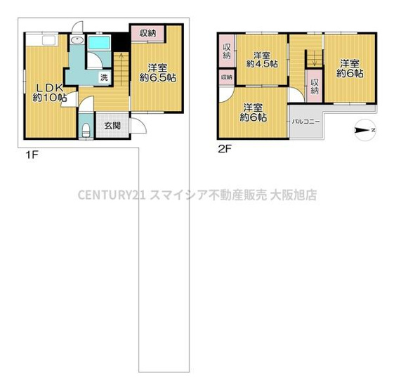 【間取り】 | 羽曳野市はびきの5丁目　収益中古戸建