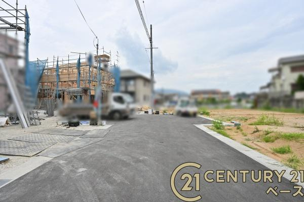 クレイドルガーデン下垣内 ６号棟 ／新築一戸建の前面道路含む現地写真|■現地撮影写真■落ち着いた雰囲気の閑静な住宅地内です！