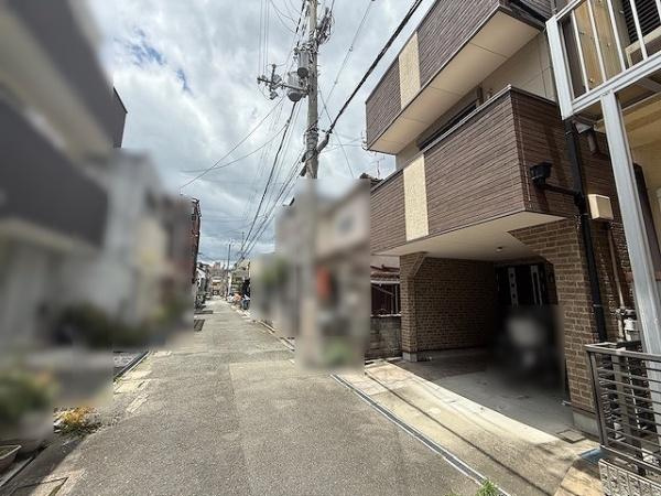 【前面道路含む現地写真】 | 守口市東町2丁目　中古戸建