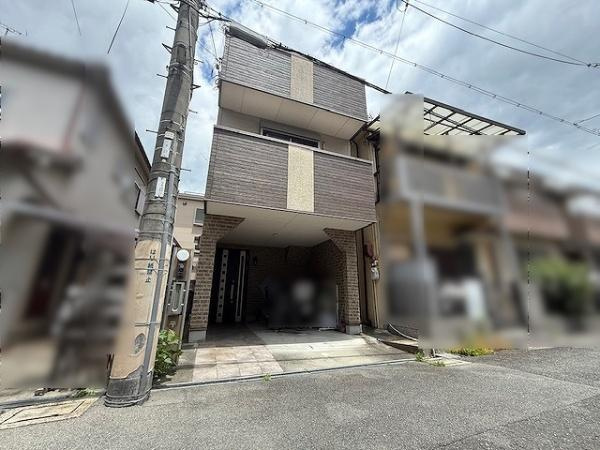 【前面道路含む現地写真】 | 守口市東町2丁目　中古戸建