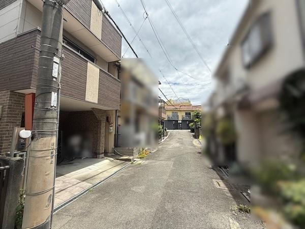 【前面道路含む現地写真】 | 守口市東町2丁目　中古戸建