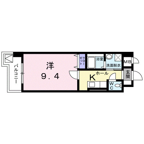 ウィルパレスＳＵの間取り