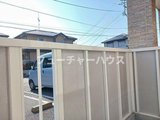 リバーサイドＮのバルコニー|開放的で明るい空間を演出してくれるバルコニーです