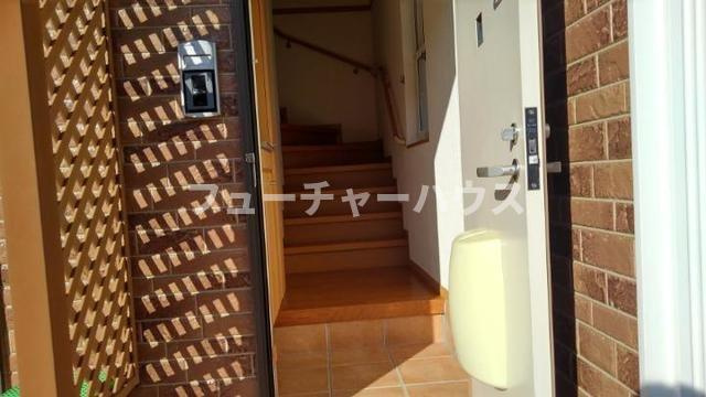 メゾンソレイユⅡの玄関|ゆったりとした玄関です