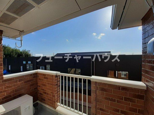 グリーンフィールズのバルコニー