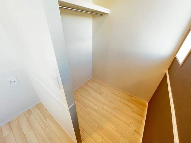 富山市黒崎新築アパートの収納|クローゼット（イメージ）