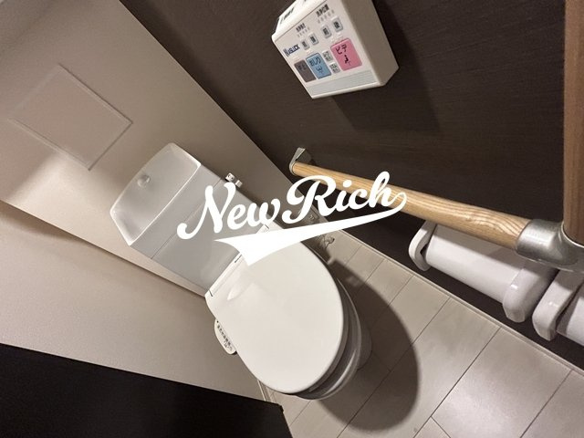 伊勢崎市ひろせ町のアパートのトイレ