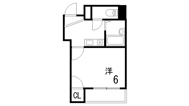 住吉スカイブルーの間取り