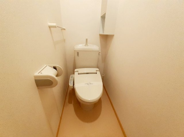 ソレイユ・エスのトイレ|トイレもきれいです
