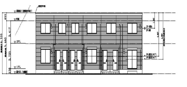 日高市武蔵高萩　アパートⅡ期新築工事の画像