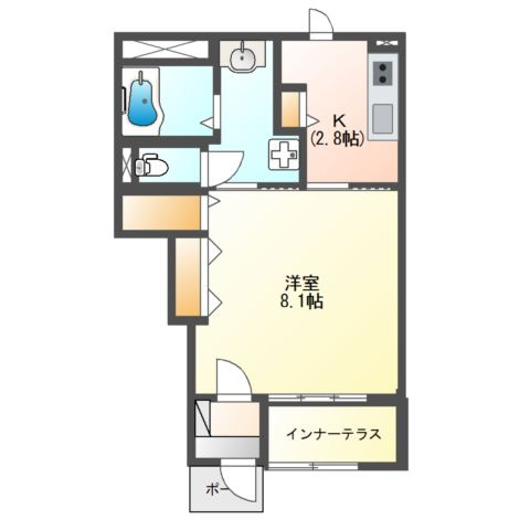 アプリールの間取り