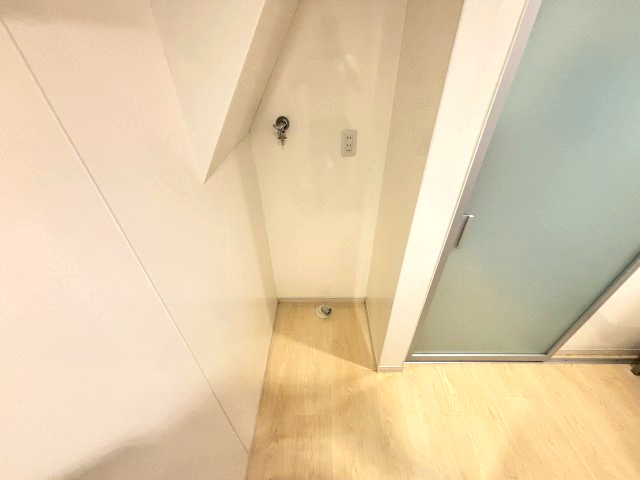 同線が良い室内洗濯機置き場★