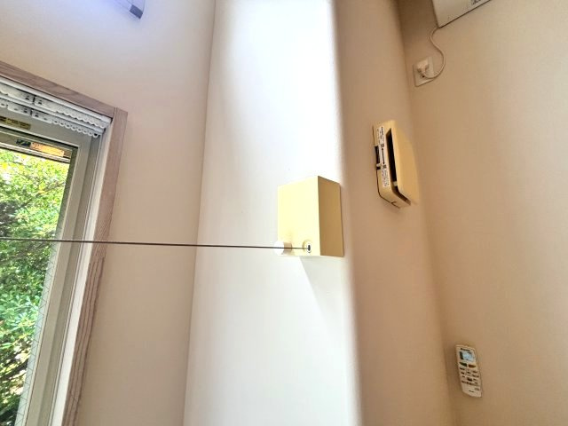 室内干しができる物干しワイヤー付き★