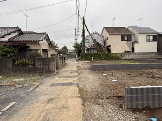 【前面道路含む現地写真】 | 鴻巣市本町二丁目売地 | 前面道路
