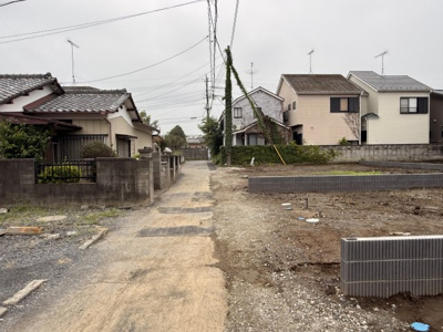 【前面道路含む現地写真】 | 鴻巣市本町二丁目売地 | 前面道路