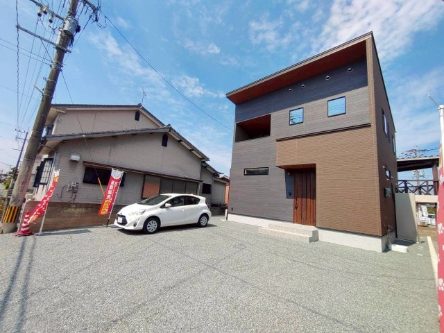 柳川市吉原の新築一戸建の外観