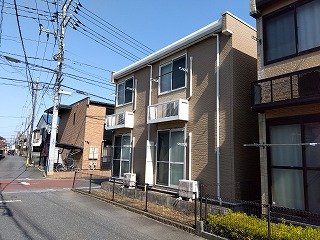 レオパレス一本杉Ⅱの外観|おしゃれな外観です