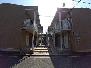 レオパレス一本杉Ⅱの外観|外はこのようになっています
