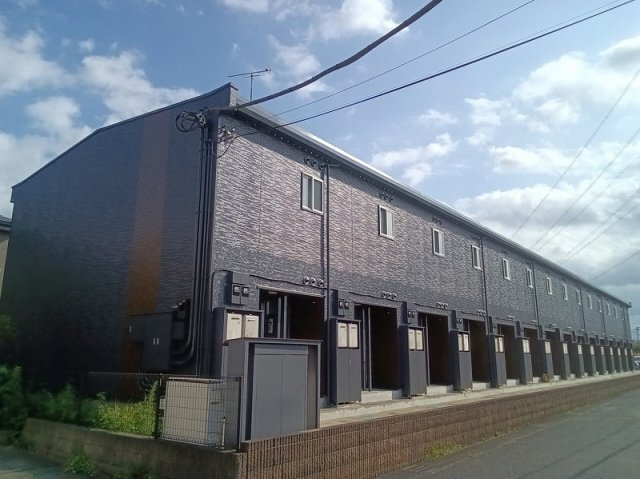 レオパレス新町Ⅱの外観|おしゃれな外観です