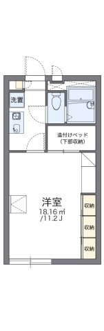 レオパレスＡｓａｍａの間取り
