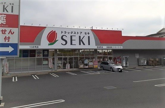 プリマヴェーラ　エルモッサの周辺|ドラッグストアセキ宮本町店まで700m