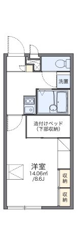 レオパレスエクセランの間取り