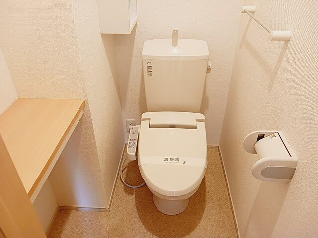 ビスキー　ローズのトイレ|トイレです