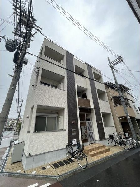 ハーモニーテラス豊新の外観