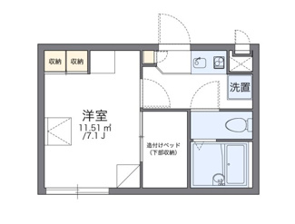 【間取り】 | レオパレス逆瀬川