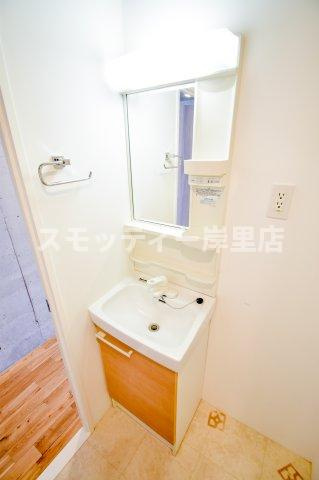 フェリオ南津守の洗面所