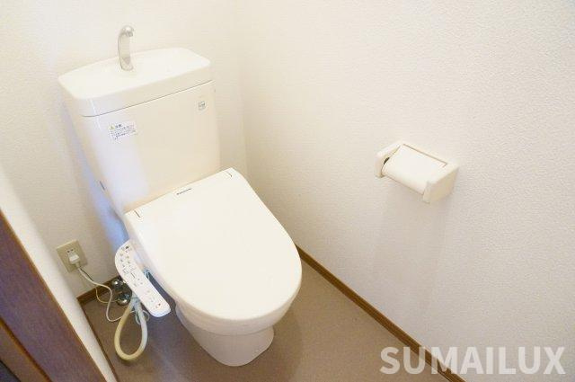 熊本市東区山ノ神１丁目のアパートのトイレ