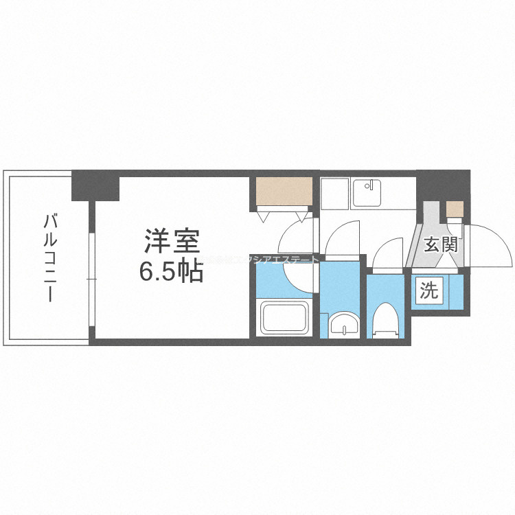 スプランディッド阿倍野の間取り