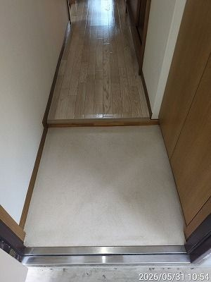 カーザ・ヴェルデの玄関|シンプルで使いやすい玄関です