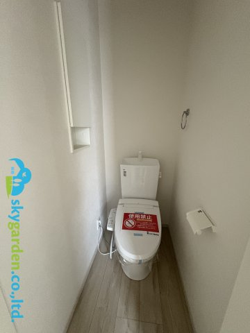 藤沢市本藤沢３期　新築戸建　全２棟2号棟のトイレ|落ち着いたトイレです